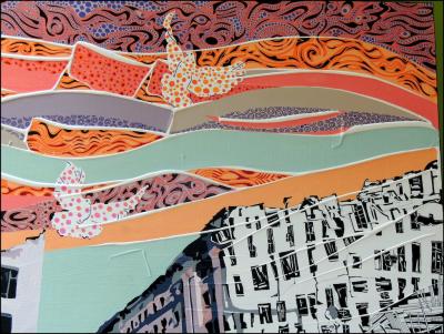 Alain Carpentier - Kharkiv… Devastation - Acrylique sur toile 2