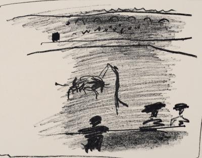 Pablo PICASSO - Les banderilles, 1961 - Original lithograph 2