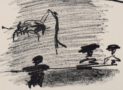 Pablo PICASSO - Les banderilles, 1961 - Original lithograph 2