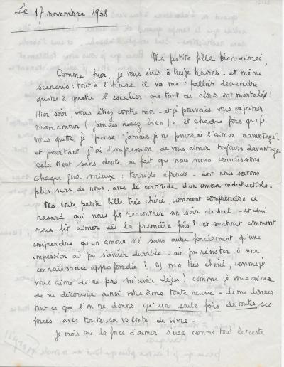 François MITTERRAND – Lettre autographe signée à Catherine Langeais 2