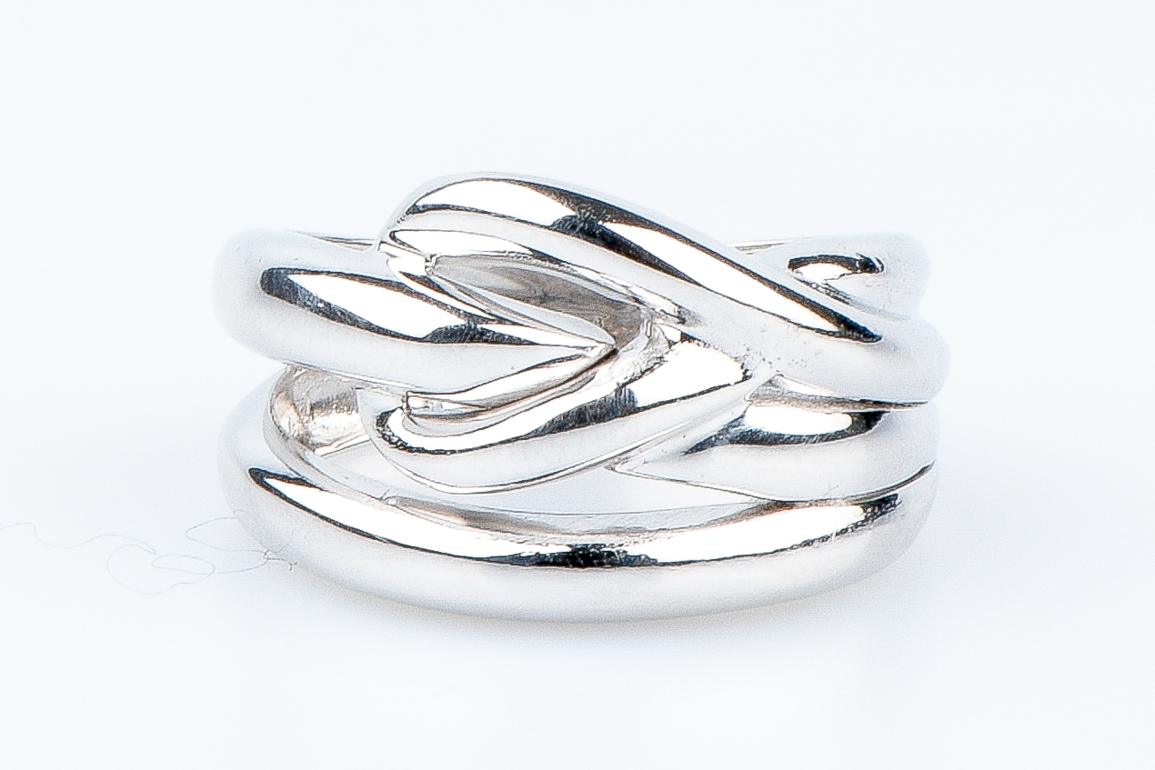 Chevalière Or Blanc 18 Carats Taille 64 - 7,30g, Occasion Remise à Neuf, Style Glamour