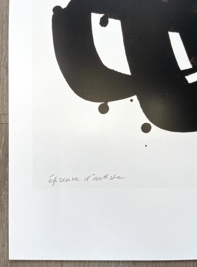 Pierre Soulages - Affiche Lithographie #29, Lithographie offset, circa 2020. 2