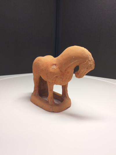 Petit cheval en terre cuite - Sculpture 2