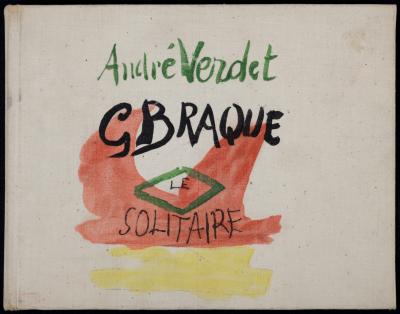 André VERDET & Georges BRAQUE - Le Solitaire, 1959 - Full book! 2