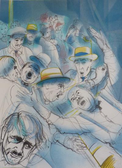 Jean Baptiste VALADIE - Jean de Florette, 1988 - Portefeuille de 8 lithographies 2
