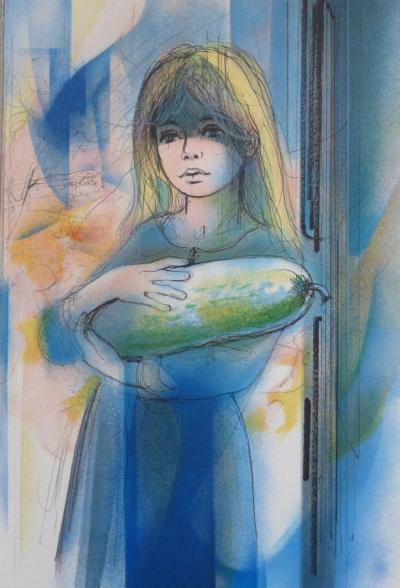 Jean Baptiste VALADIE - Jean de Florette, 1988 - Portefeuille de 8 lithographies 2