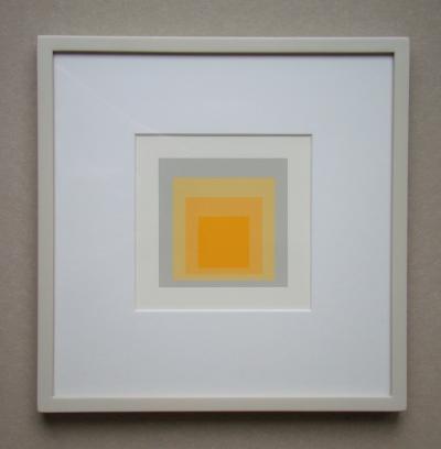 Josef ALBERS - Hommage à la Place, 1973 - Deux sérigraphies originales encadrées 2