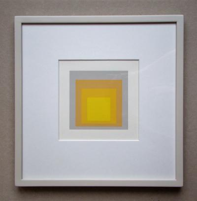 Josef ALBERS - Hommage à la Place, 1973 - Deux sérigraphies originales encadrées 2