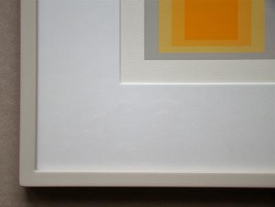 Josef ALBERS - Hommage à la Place, 1973 - Deux sérigraphies originales encadrées 2