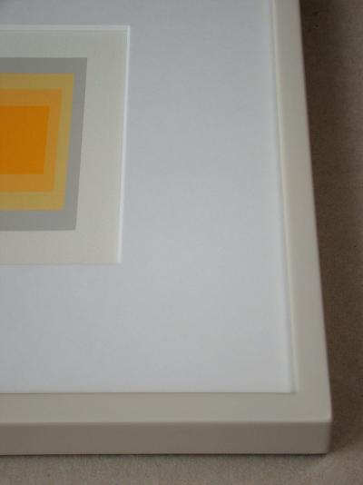 Josef ALBERS - Hommage à la Place, 1973 - Deux sérigraphies originales encadrées 2
