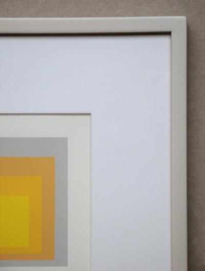 Josef ALBERS - Hommage à la Place, 1973 - Deux sérigraphies originales encadrées 2
