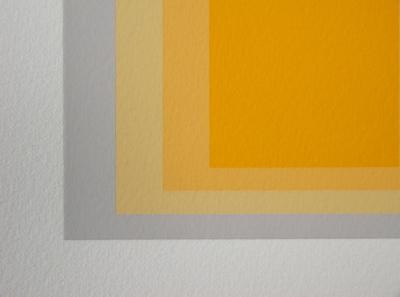 Josef ALBERS - Hommage à la Place, 1973 - Deux sérigraphies originales encadrées 2
