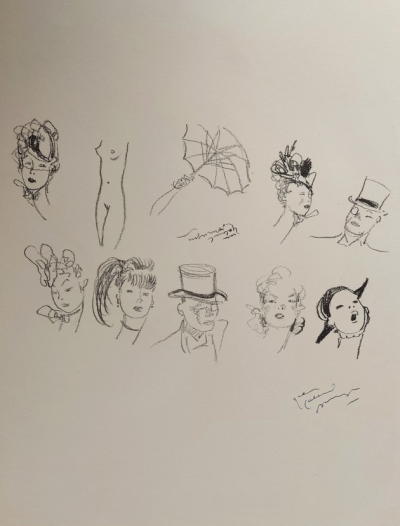Jean-Gabriel DOMERGUE - La Parisienne (1956) - Lithographie signée 2