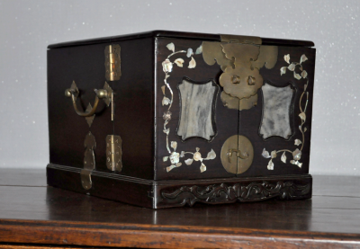 Japon, XIXème siècle - Coffret à bijoux en palissandre 2
