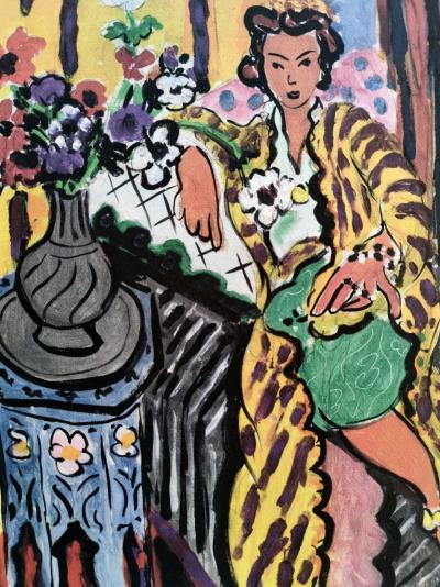 Henri Matisse (d’après) - Odalisque jaune - Sérigraphie 2
