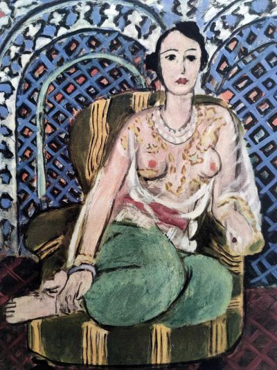 Henri Matisse (d’après) - Femme orientale - Sérigraphie 2
