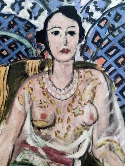 Henri Matisse (d’après) - Femme orientale - Sérigraphie 2