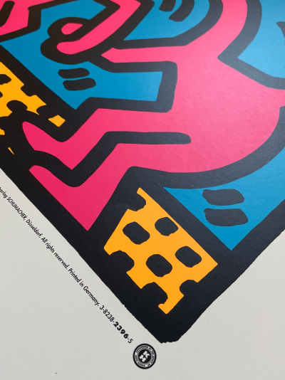 Keith Haring - Pop Shop Quad II, 1988 - Affiche sérigraphique 2