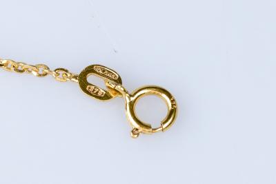 Bracelet trèfle en or bicolore 9 carats 2