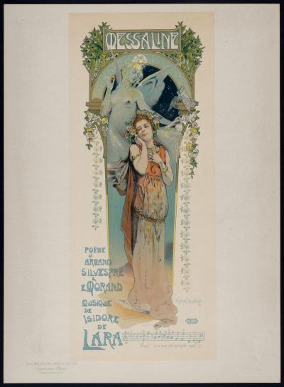Vincent LORANT-HEILBRONN - Les Maîtres de l’Affiche : Messaline, 1899 - Lithographie 2