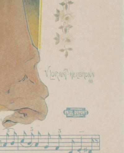 Vincent LORANT-HEILBRONN - Les Maîtres de l’Affiche : Messaline, 1899 - Lithographie 2