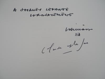Eduardo CHILLIDA - Dédicace autographe, Signée 2