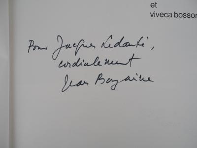 Jean BAZAINE - Dédicace autographe, Signée et deux lithographies 2
