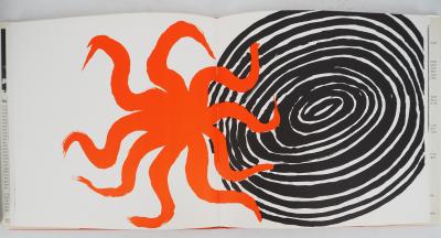 Alexander CALDER - Dédicace autographe et trois lithographies 2