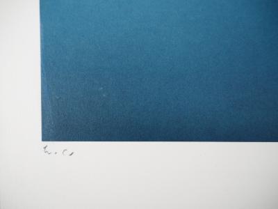 Peter KLASEN - Système chaud froid - Sérigraphie originale, signée au crayon 2