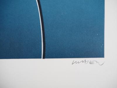 Peter KLASEN - Système chaud froid - Sérigraphie originale, signée au crayon 2
