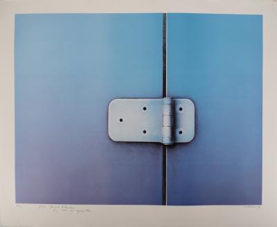 Peter KLASEN - Instant charnière - Sérigraphie originale, signée au crayon 2