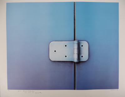 Peter KLASEN - Instant charnière - Sérigraphie originale, signée au crayon 2