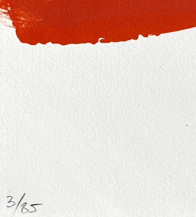Pierre Soulages - Lithographie 27 - Lithographie originale signée numérotée au crayon 2