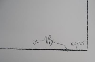 Bernar VENET: Representation of the equation - Original signed screenprint 2