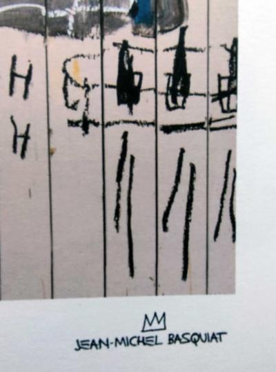 Jean-Michel Basquiat (d’après) - Sans titre - Sérigraphie 2