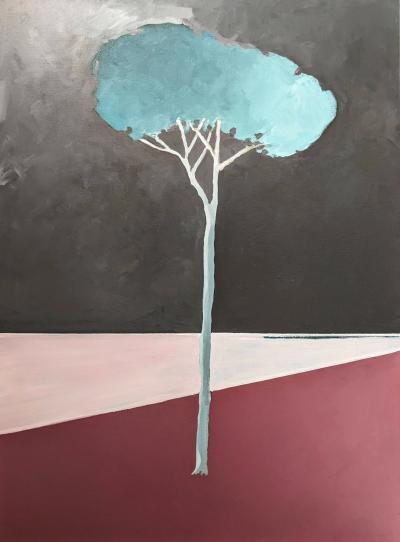 Benoit GUERIN - Le Solitaire 2022 - Acrylique sur toile signée 2