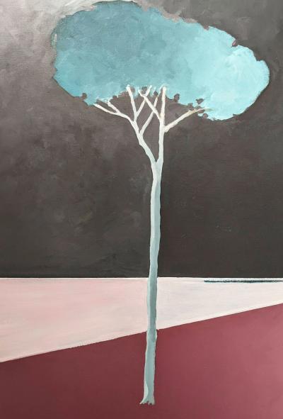 Benoit GUERIN - Le Solitaire 2022 - Acrylique sur toile signée 2