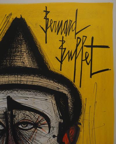 Bernard BUFFET - Mon Cirque, le clown - Lithographie originale signée 2