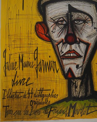 Bernard BUFFET - Mon Cirque, le clown - Lithographie originale signée 2