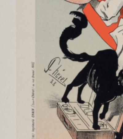 Jules CHERET - Les Maîtres de l’Affiche : Exposition de tableaux & dessins de A. Willette, 1898 - Lithograph 2