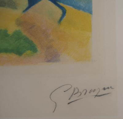 Georges Braque - Viaduc de l’Estaque, 1950 - Gravure originale, signée 2