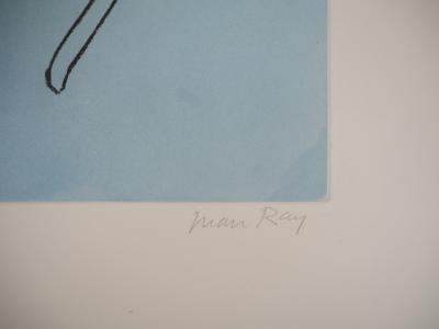Man Ray - Personnage surréaliste, 1970 - Gravure originale, signée 2