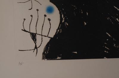 Joan Miro - Les Hirondelles, 1973 - Gravure originale, Signée au crayon 2