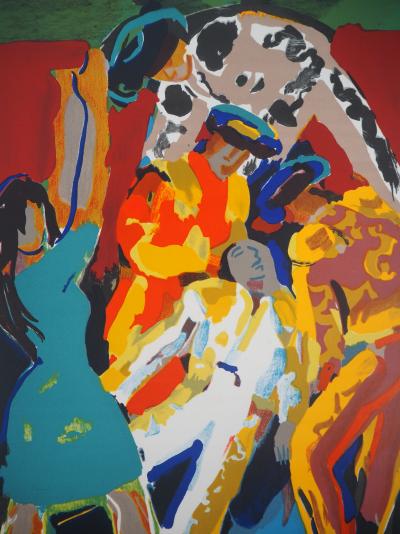 Pierre AMBROGIANI : La mort du matador - Lithographie originale signée 2