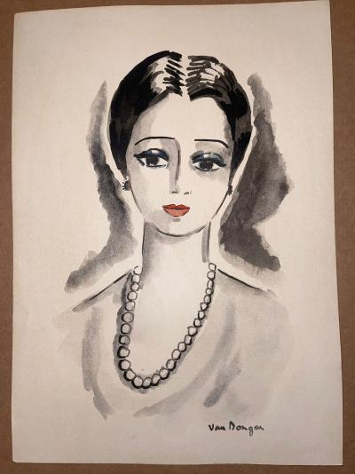 Kees Van Dongen (d'après) - Jeune femme - Lithographie 2