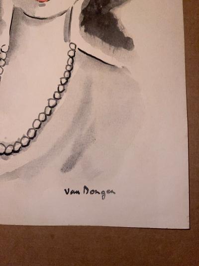Kees Van Dongen (d'après) - Jeune femme - Lithographie 2