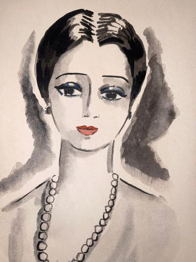 Kees Van Dongen (d'après) - Jeune femme - Lithographie 2