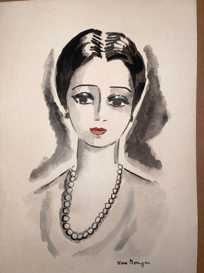 Kees Van Dongen (d'après) - Jeune femme - Lithographie 2