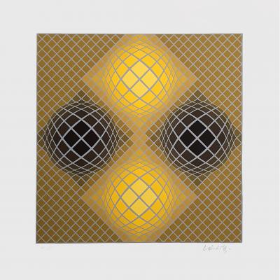 Victor VASARELY - Olla, 1988 - Sérigraphie 2