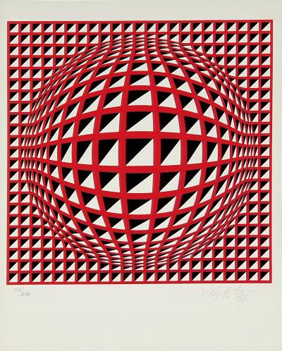 Victor VASARELY - Terz Liten, 1978 - Sérigraphie 2